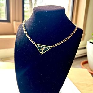 Gold Prada Necklace